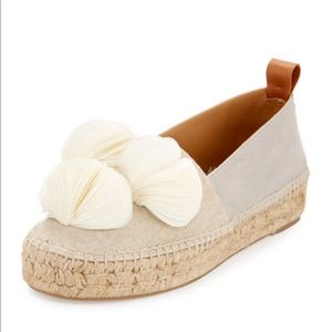BRAND NEW Marianna Canvas & Suede Espadrille Flats